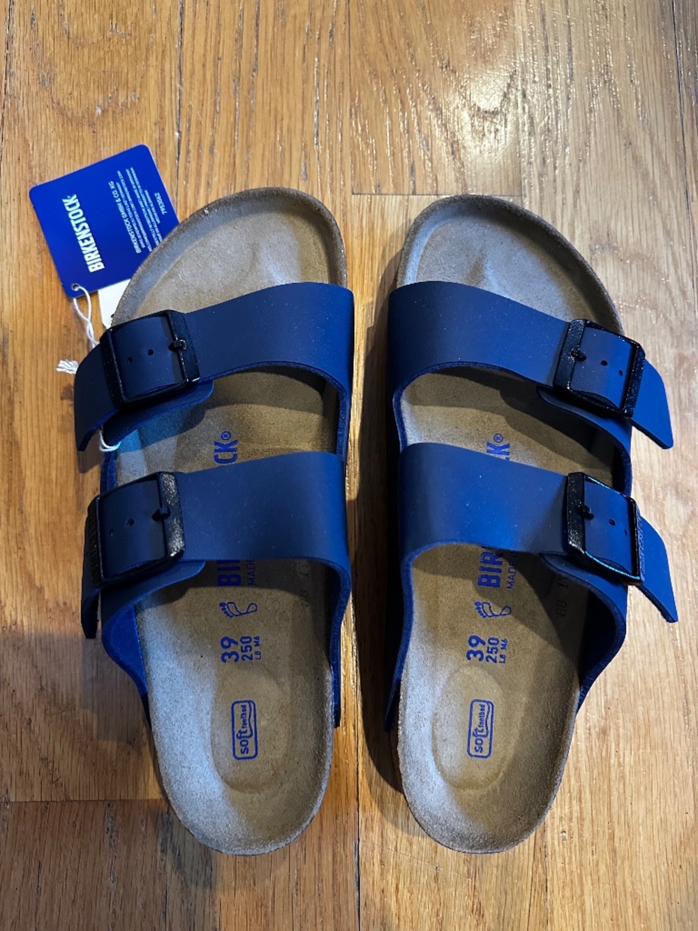 Birkenstock Navy Arizona NWT